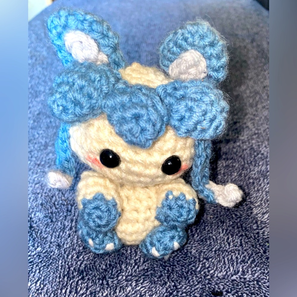 “Who’s That Pokémon?”……Glaceon Crochet!!